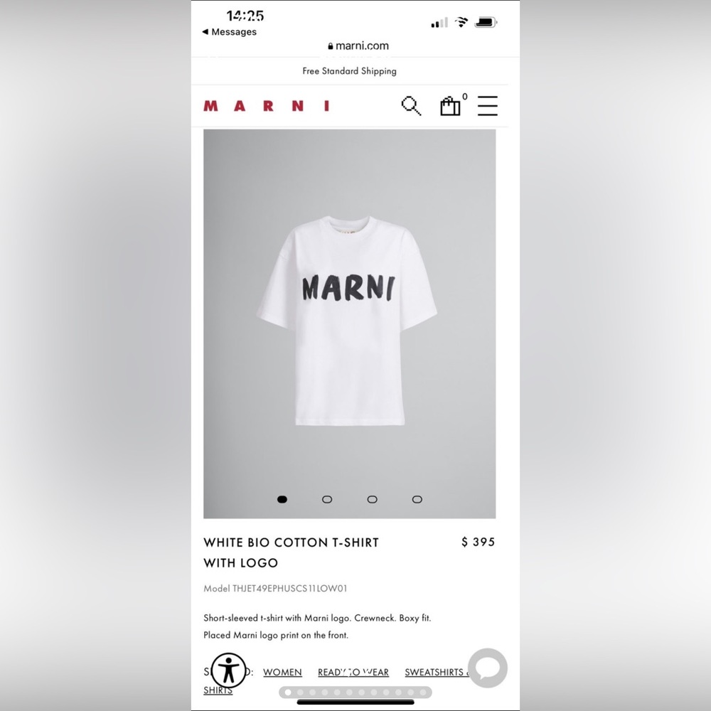 Marni logo t-shirt